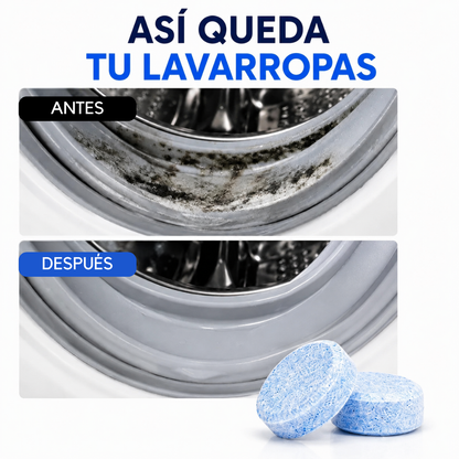 Pastillas para Limpiar y Desinfectar el Lavarropas x12 Tabletas