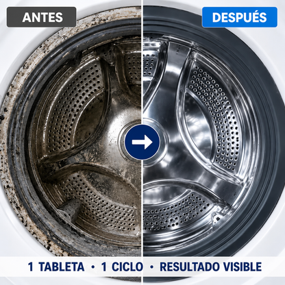 Pastillas para Limpiar y Desinfectar el Lavarropas x12 Tabletas