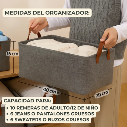 Organizadores de Ropa Plegables (Comprá 1 y lleváte 3)