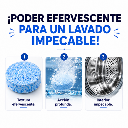 Pastillas para Limpiar y Desinfectar el Lavarropas x12 Tabletas