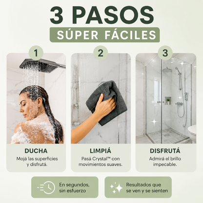 Crystal™ XXL - El Paño de Limpieza Premium para Vidrios y Cristales (60×40 cm)