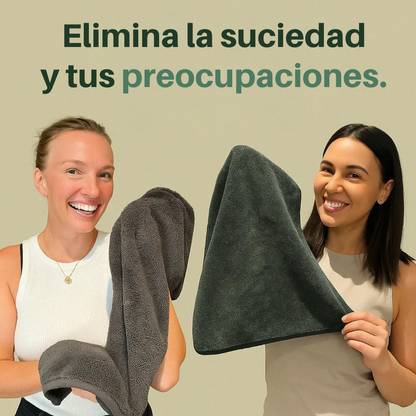 Crystal™ XXL - El Paño de Limpieza Premium para Vidrios y Cristales (60×40 cm)