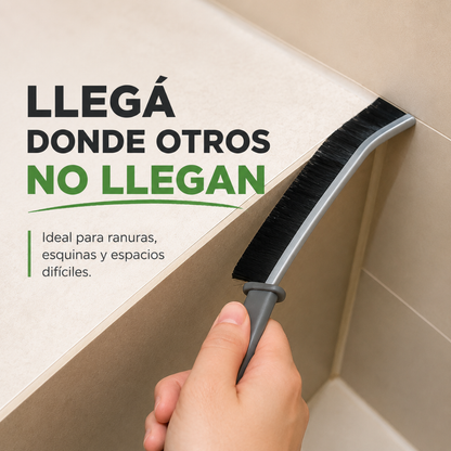 Cepillo de Limpieza para Ranuras y Esquinas