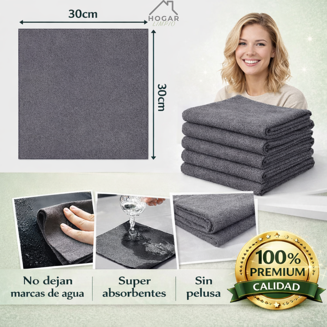 Paño de limpieza mágico engrosado