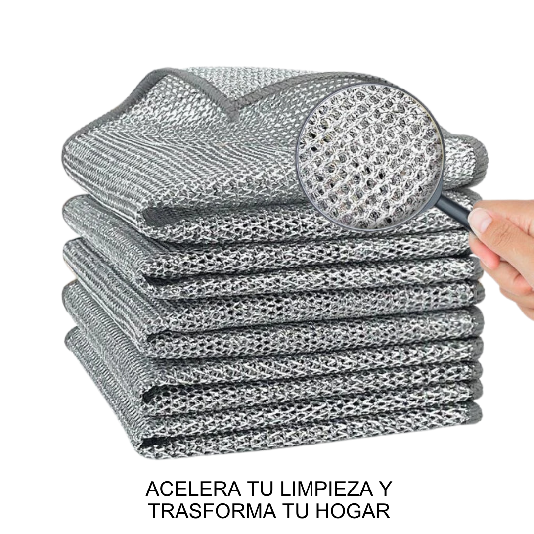 KIT 5 Paños de limpieza multifunción