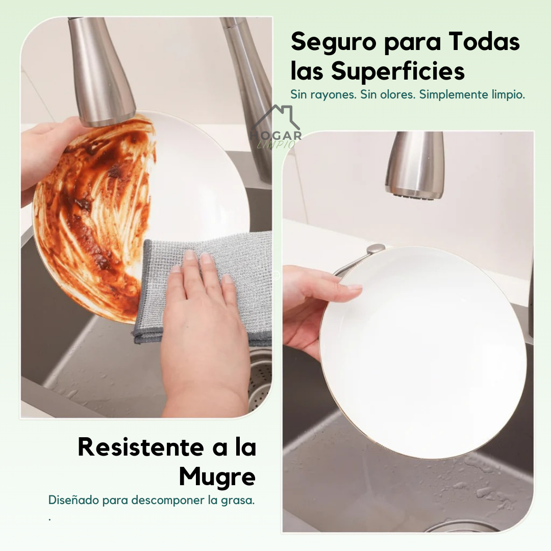 KIT 5 Paños de limpieza multifunción