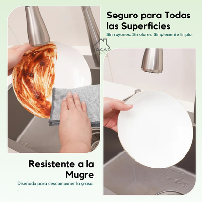 KIT 5 Paños de limpieza multifunción