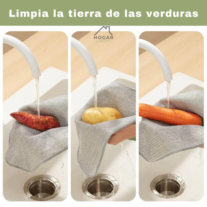 KIT 5 Paños de limpieza multifunción