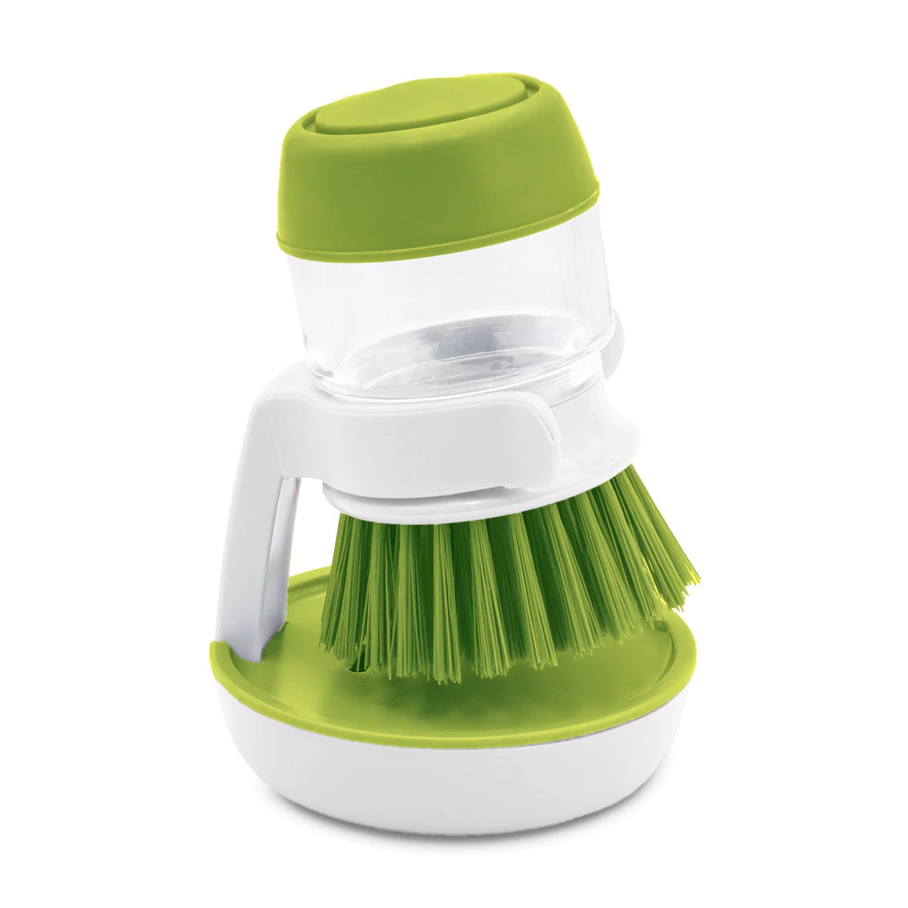 Cepillo con Dispensador de Jabón 2 en 1